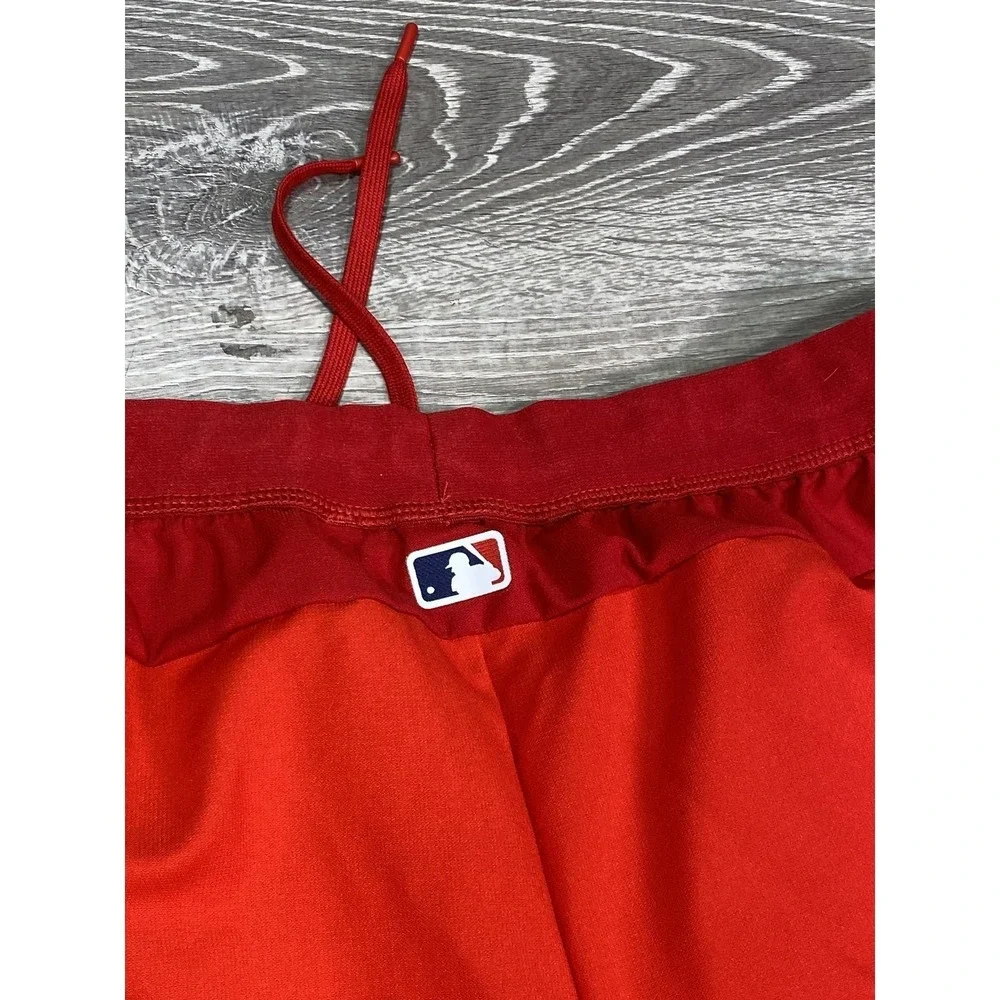 St. Louis Cardinals Shorts Mens 3XL Red MLB Baseball Nike Dri‎ Fit Authentic